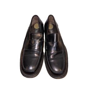 Bally's Of Switzerland Men's Vintage Leather Penny Loafer Size 9.5 Black Vintage